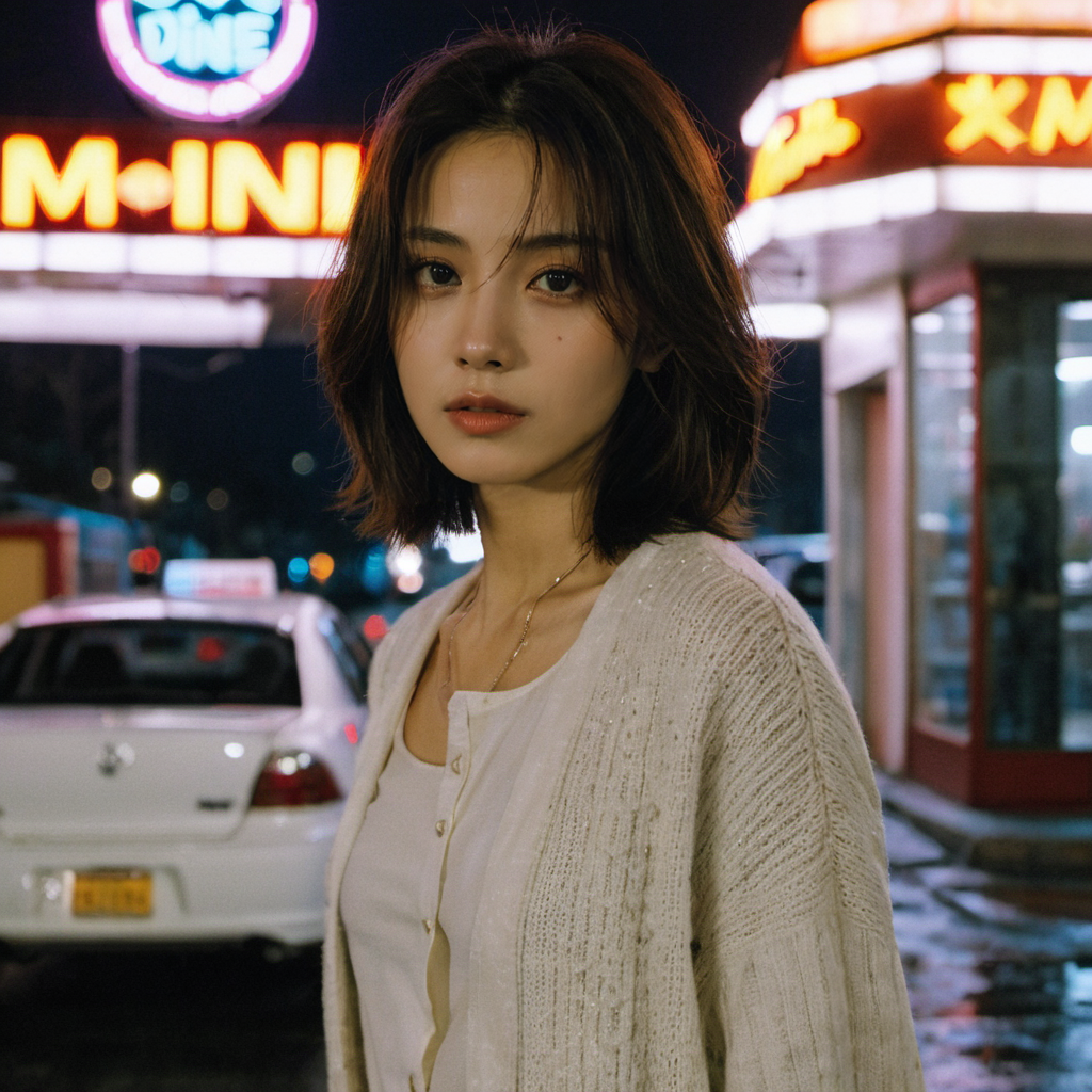 31128-407058175-xxmixgirl, portrait of a woman in front of a diner at night raining, perfect eyes.png